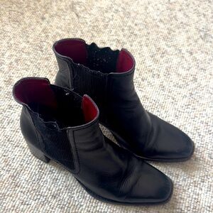 Zara Square Toed Boots